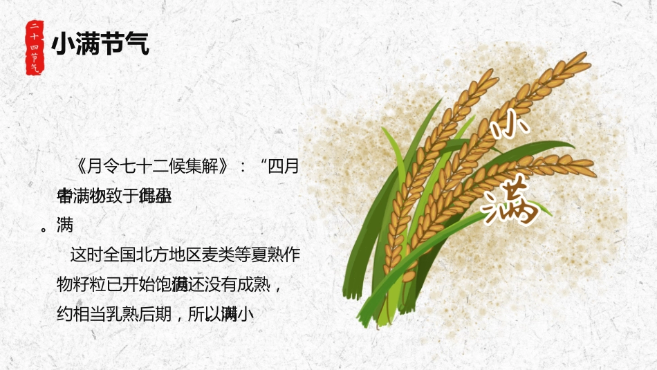【通用】【传统节日】主题班会:二十四节气小满_第5页