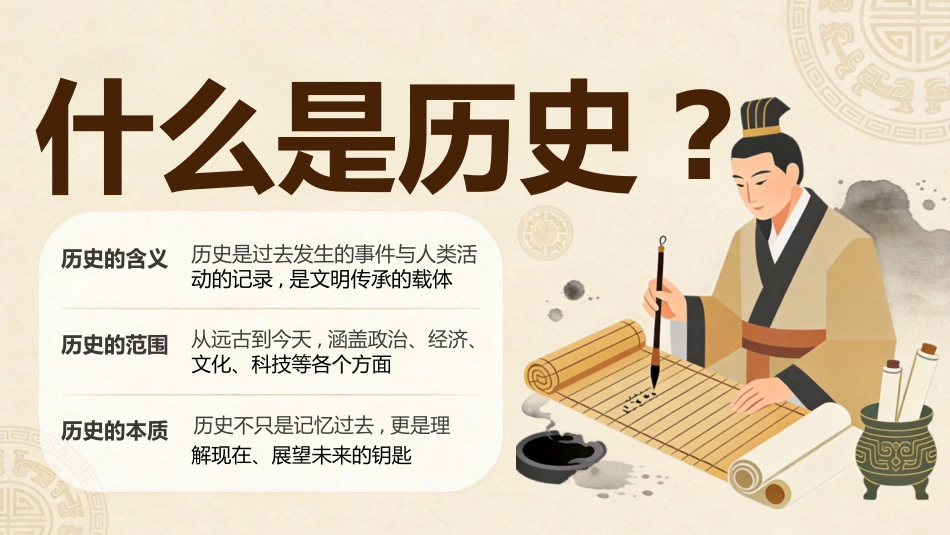 【初一】【七年级】【历史】秋季开学第一课主题班会_第2页