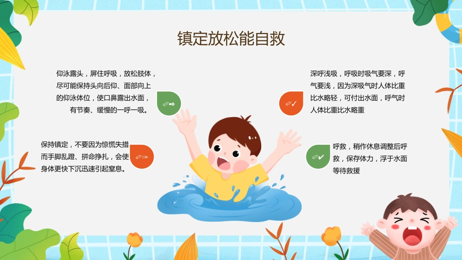 【中小学】【安全教育】主题班会:防溺水安全_第9页