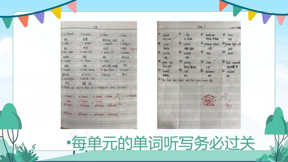 英为有你 语众不同-六上英语期中家长会_第7页