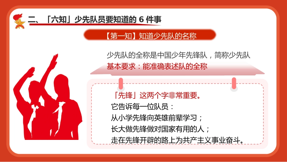 【小学】【一年级】六一儿童节:入队前六知六会一做教育培训_第8页