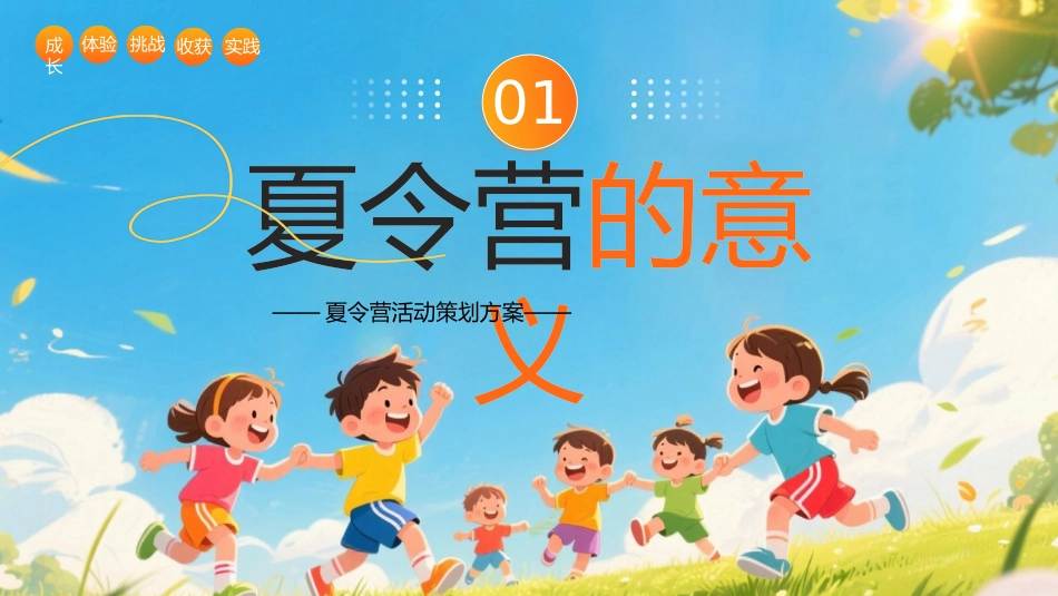 暑期夏令营活动策划方案(中小学通用)_第3页