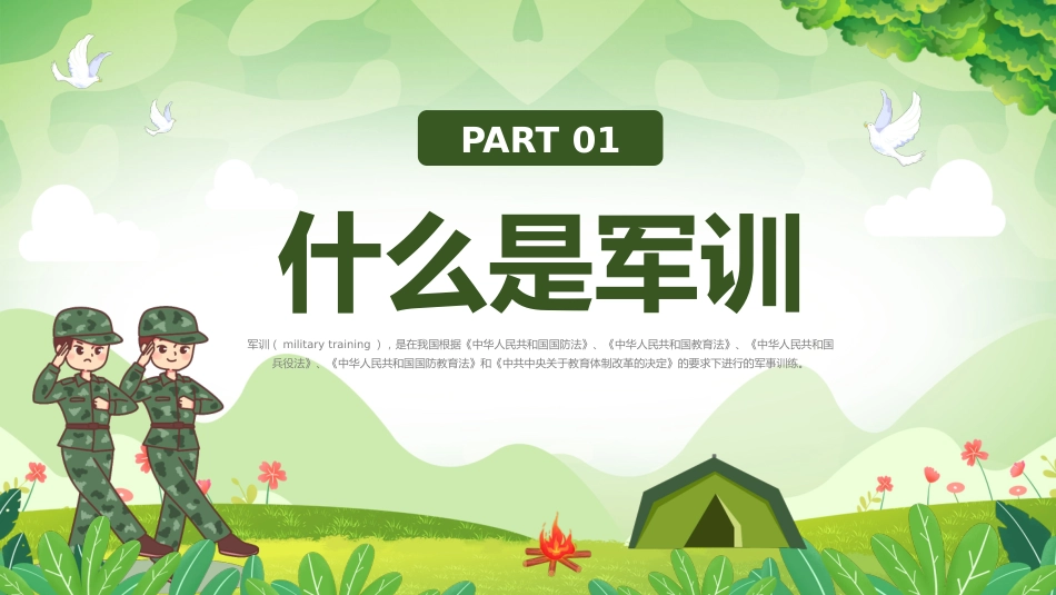 秋季大一新生军训_第3页