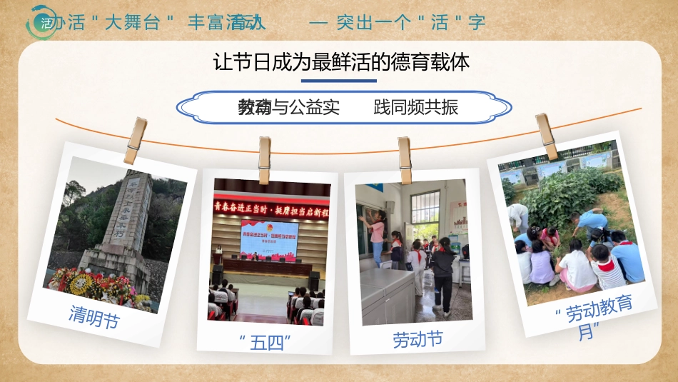 【中小学】春季【德育】工作总结PPT——等闲识得东风面,万紫千红总是春_第10页
