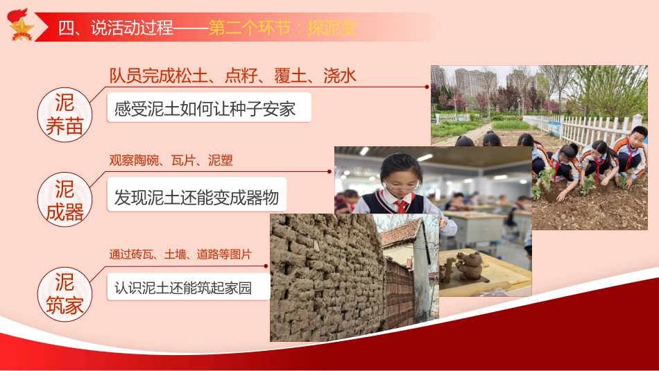 少先队辅导员技能大赛少先队活动课说课——“泥”好少年_第10页