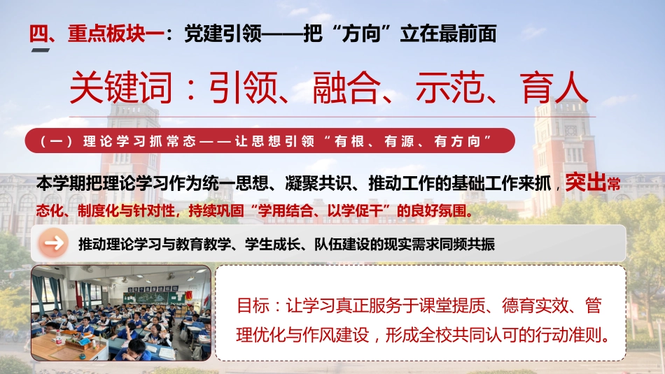 2026年春季学期小学学校全面工作计划PPT——以“稳”为底、以“进”为要_第8页