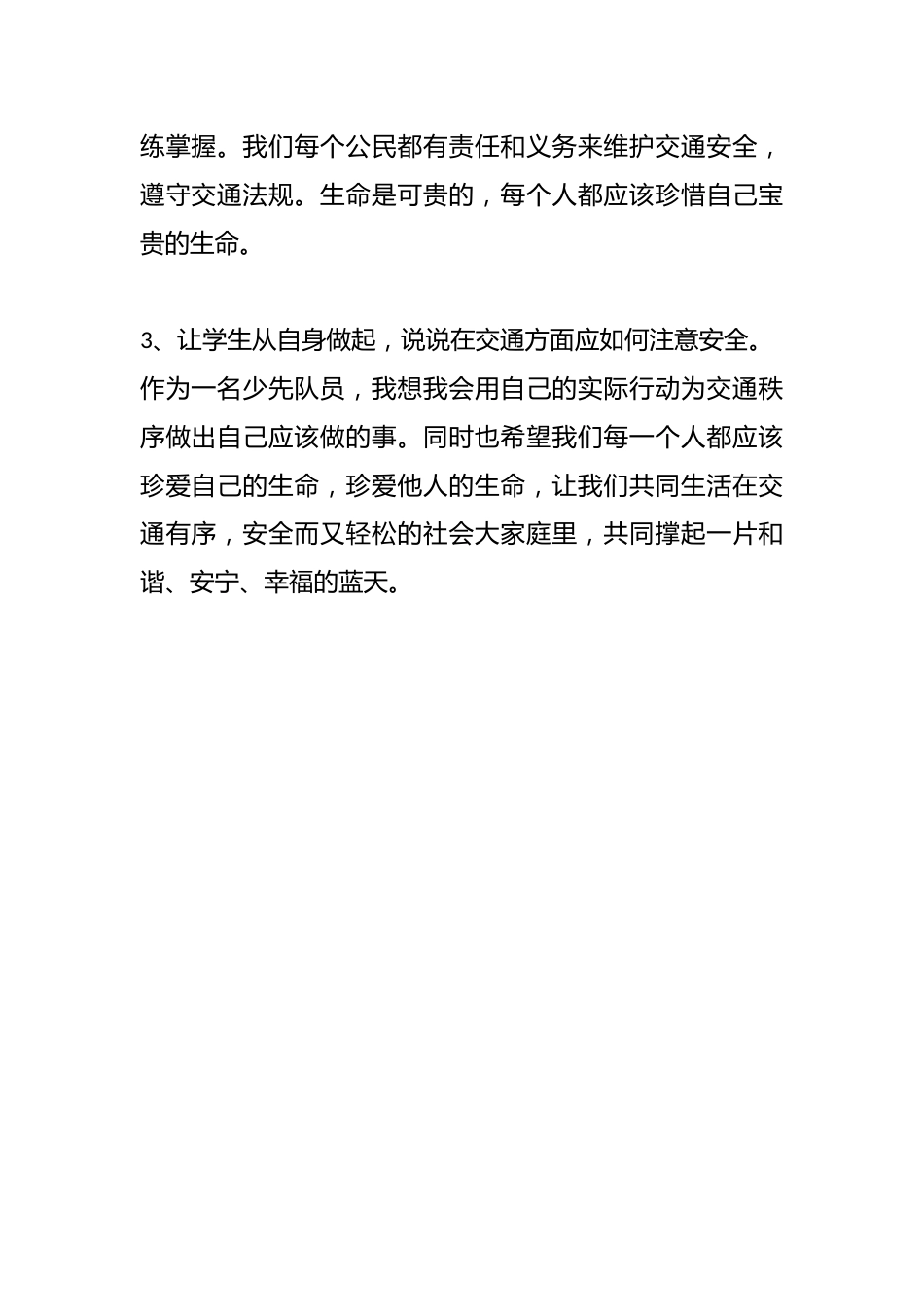 《安全在我心中》 主题班会_第2页