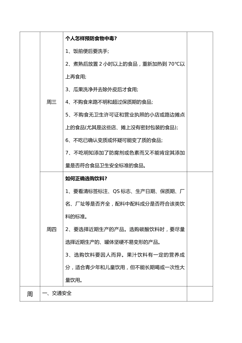 2025年春季第5周“1530”学生安全教育记录表_第2页