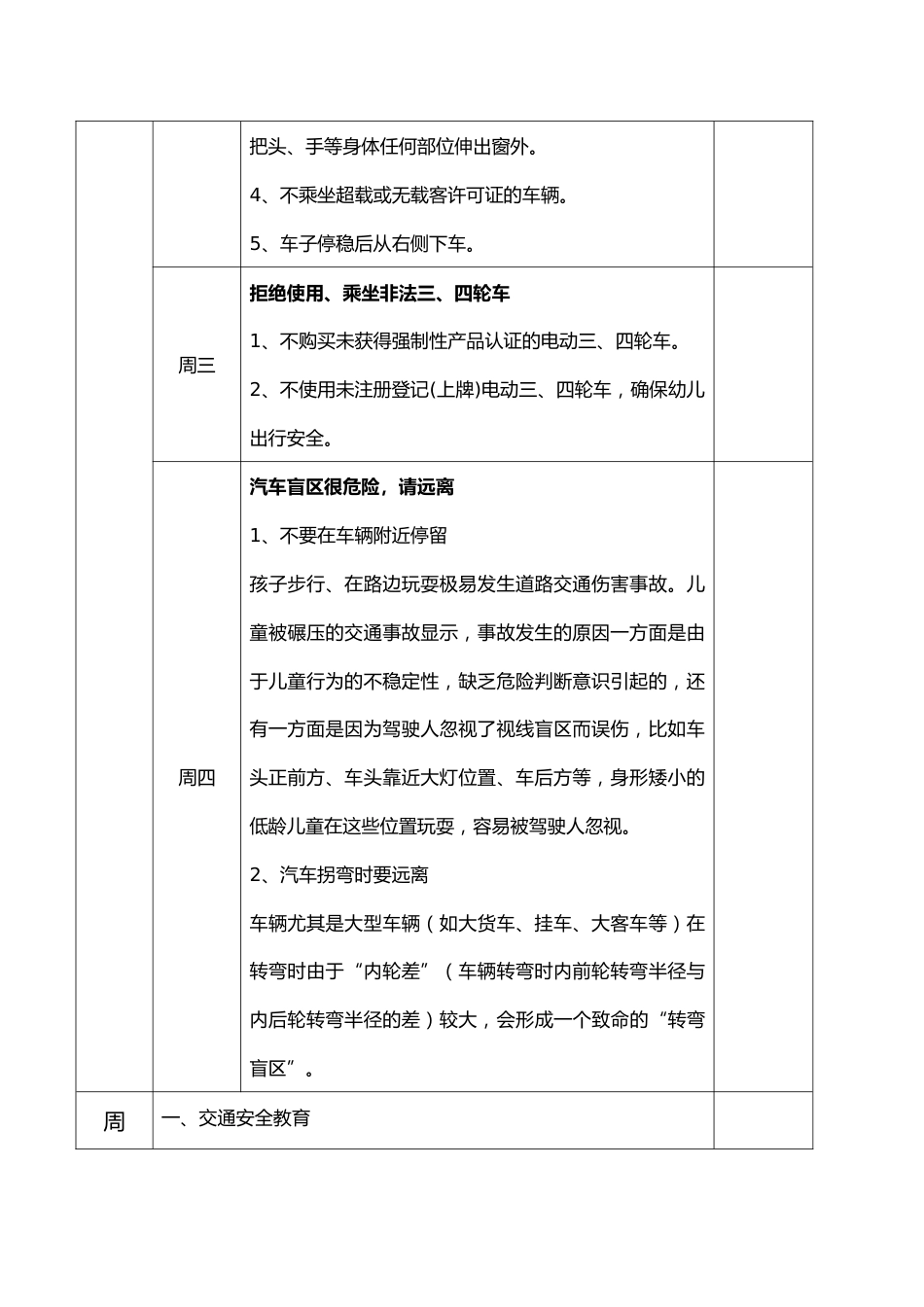 2025年春季第4周“1530”学生安全教育记录表_第2页