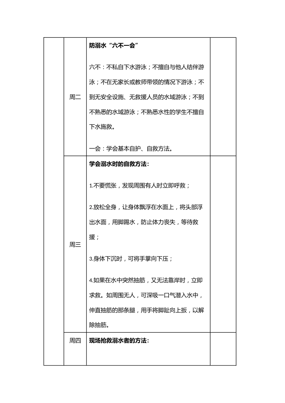 2025年春季学期第9周“1530”学生安全教育记录表_第2页