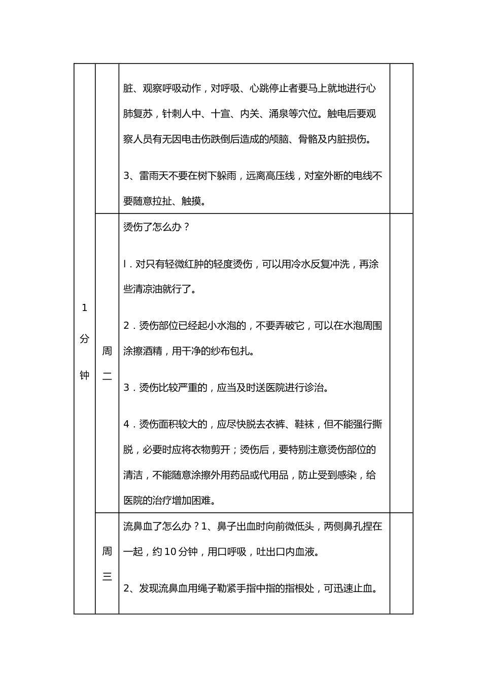 2025年春季学期第8周“1530”学生安全教育记录表_第2页