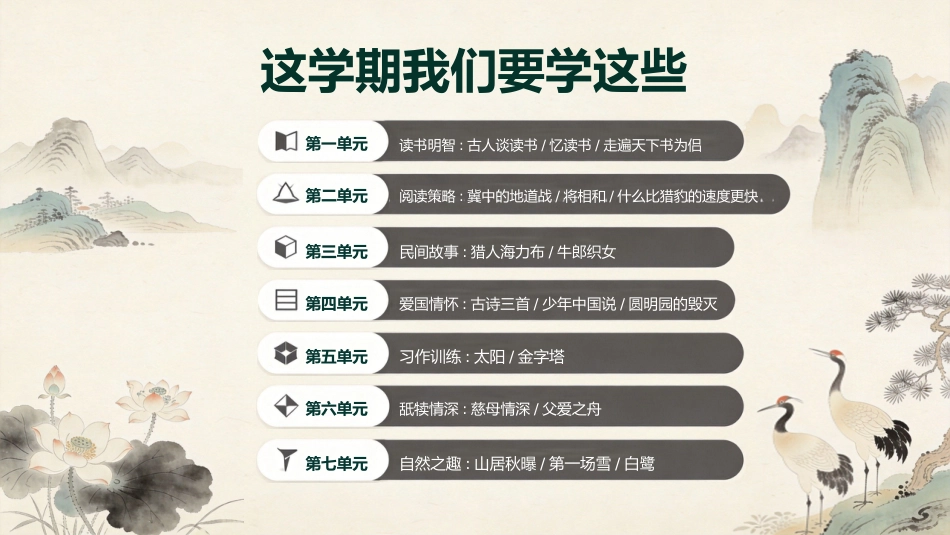 【五年级】【秋季上】【语文】开学第一课_第4页