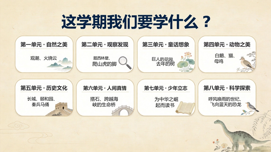 【四年级】【秋季上】【语文】开学第一课_第4页