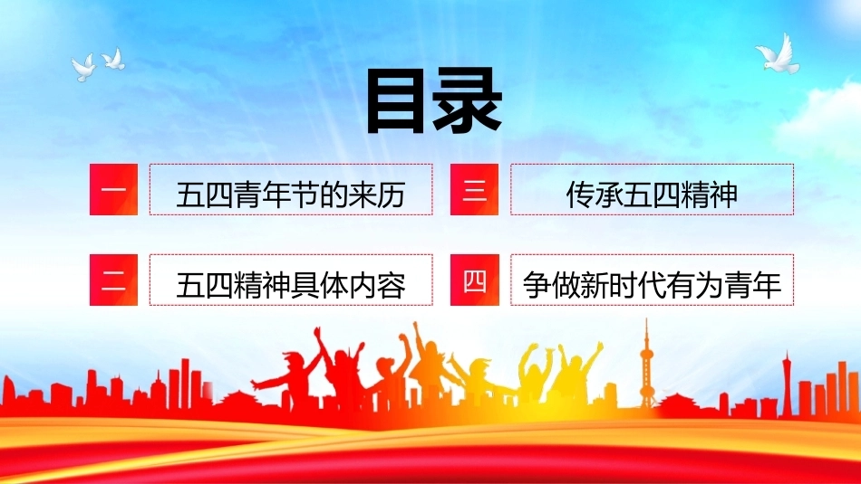 弘扬五四精神争做新时代有为青年PPT课件_第2页