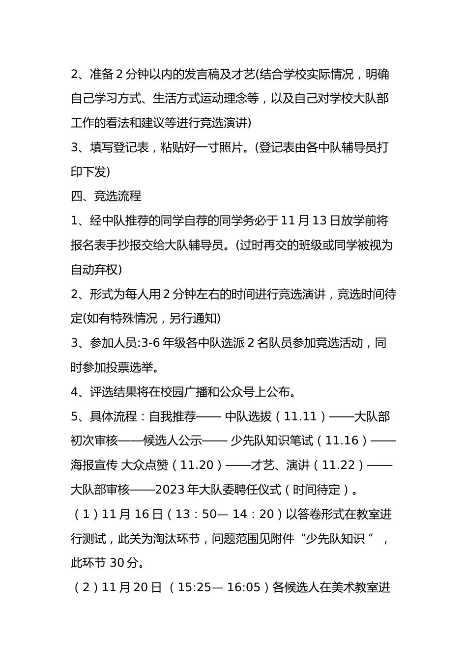19少代会大队委竞选方案_第2页