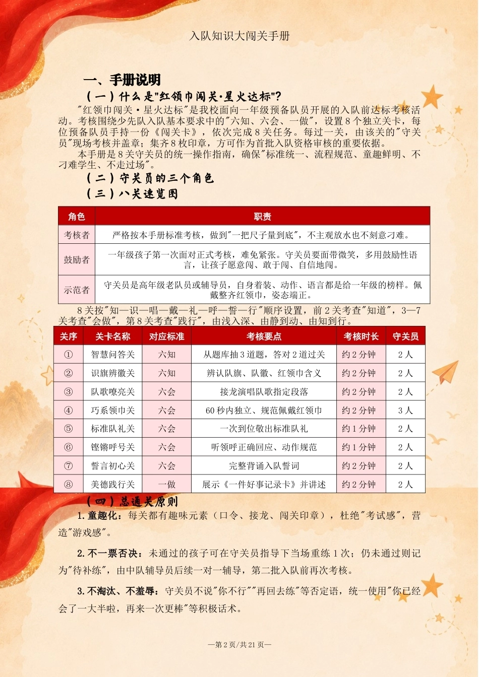 红领巾闯关·星火达标·守关员手册_第2页