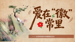 班主任基本功大赛主题班会：爱在“徽”常里——从芜湖铁画中读懂爱的生长