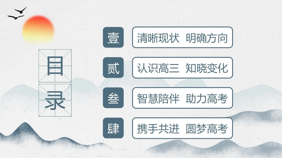 【高三】【秋季上】开学家长会《扬帆高考路携手铸辉煌》_第3页