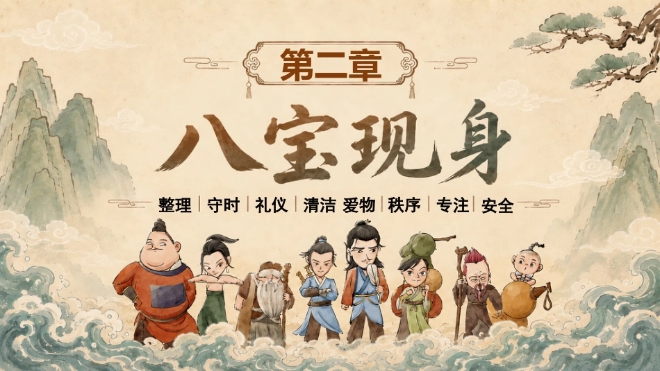 【通用】【秋季上】开学第一课——八仙训练营:把“”班规”变成超能力PPT_第8页