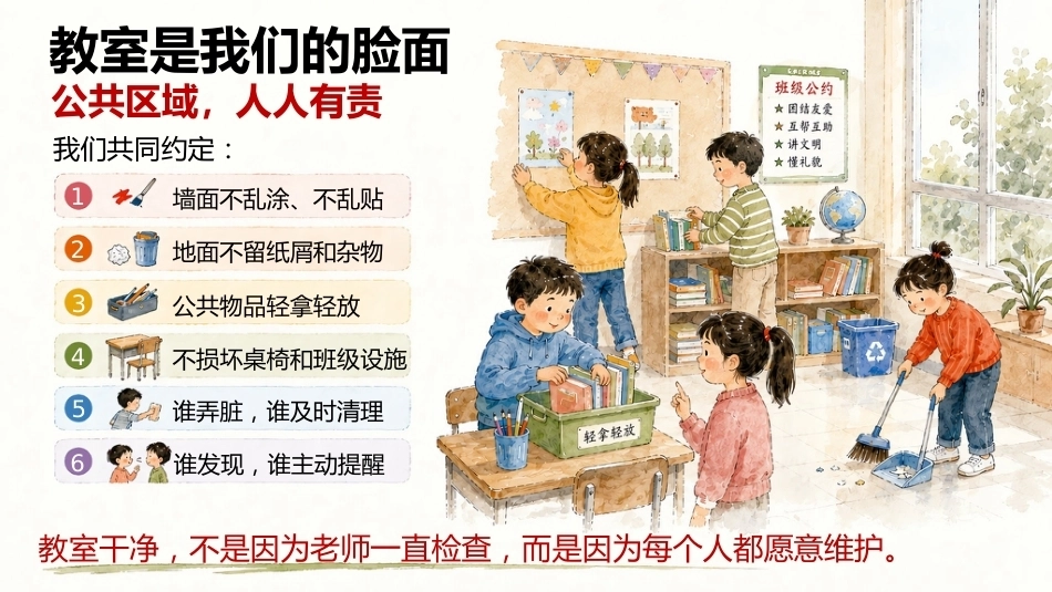 【小学】【秋季上】开学第一课《让“净·静·敬·竞”》成为我们的班级名片_第10页