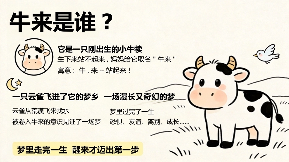 【通用】【秋季上】开学第一课主题班会：牛来 是干出来的_第3页