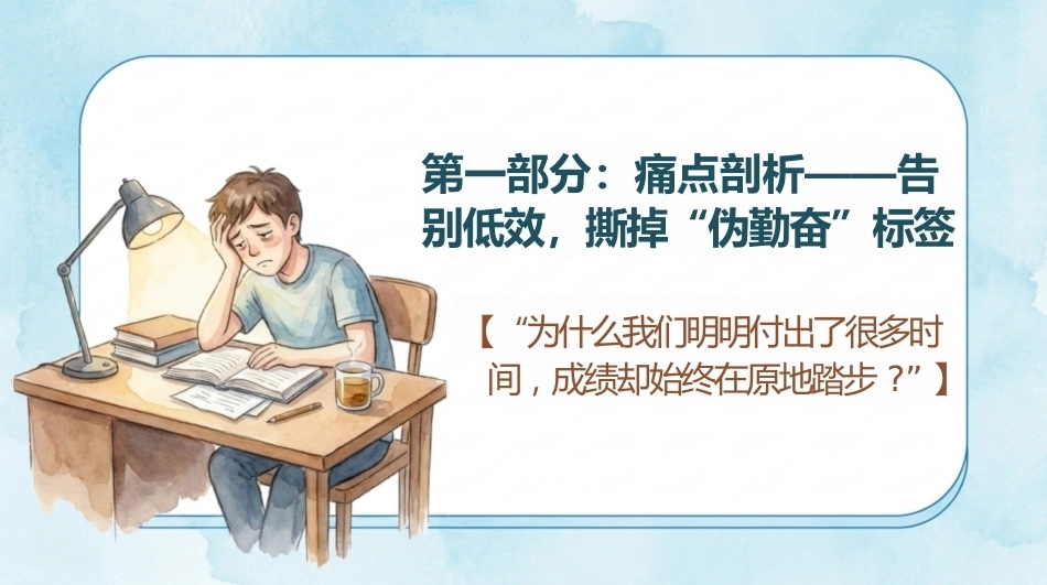 【通用】【高效学习】主题班会:从学会到会学_第3页