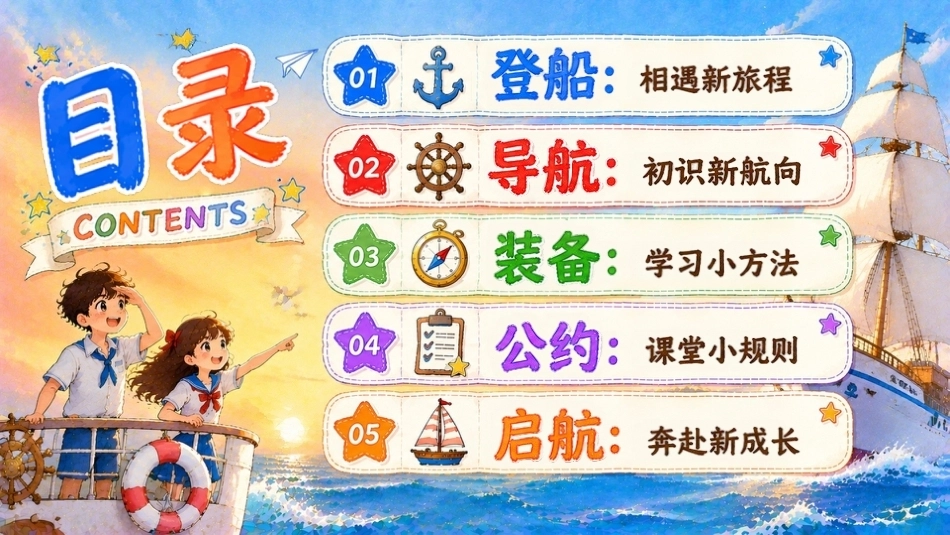 【六年级】【秋季上】【英语】开学第一课:Welcome to our class_第3页