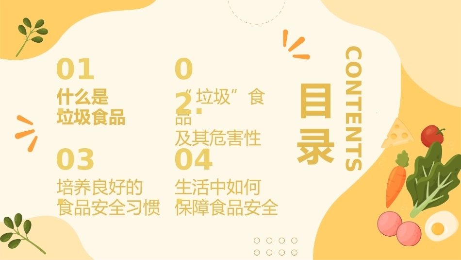 【通用】《食品安全教育》【秋季】【安全】主题班会PPT_第2页
