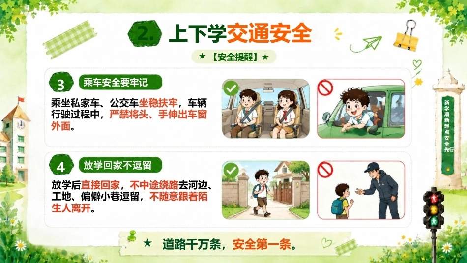【通用】【秋季上】新学期开学安全教育主题班会——13个安全教育_第8页