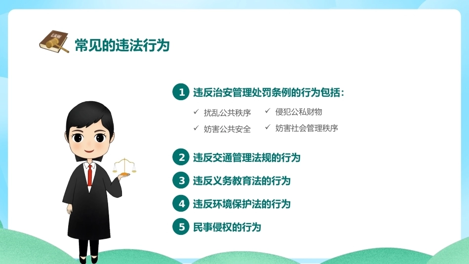 【秋季】【德育】第19周《遵纪守法,敬畏规则》主题班会PPT_第5页