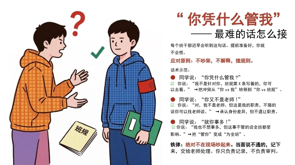 【通用】【班干部培训】主题班会:班干部,是同学们的队友_第10页