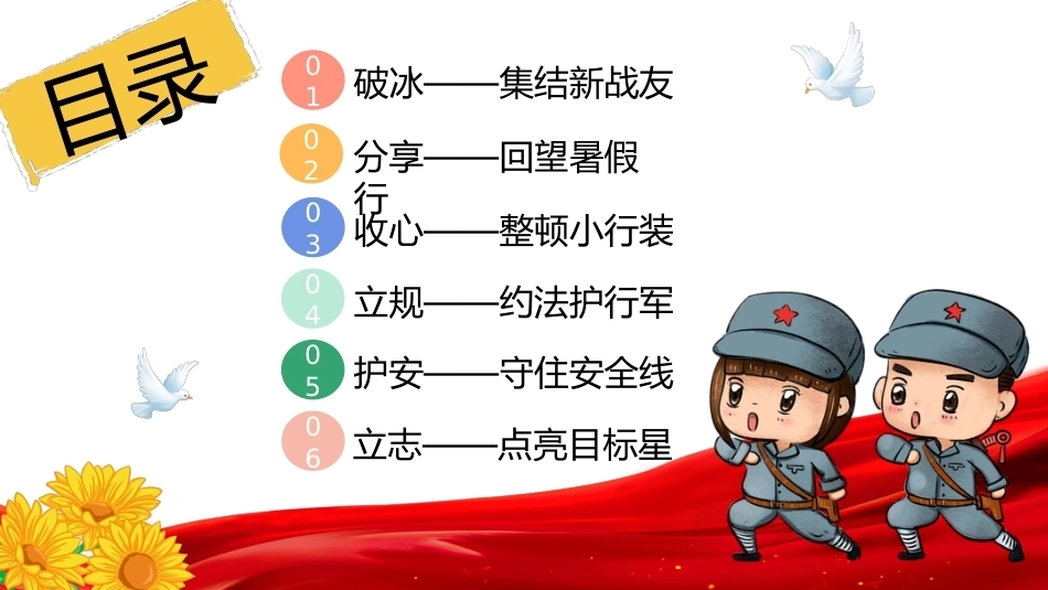 1.【通用】【秋季】开学第一课——这个新学期,走好我们的长征路_第2页