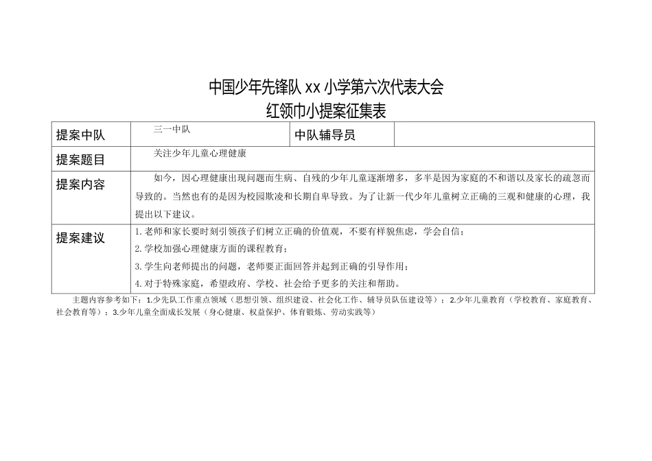 2024年学校第六次少代会提案 (10)_第1页