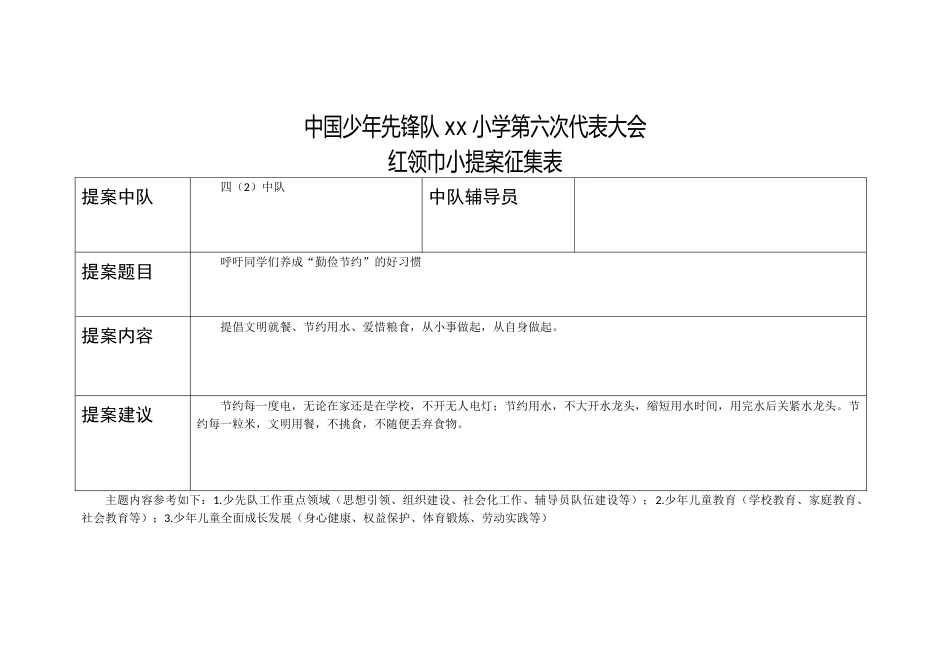 2024年学校第六次少代会提案 (13)_第1页