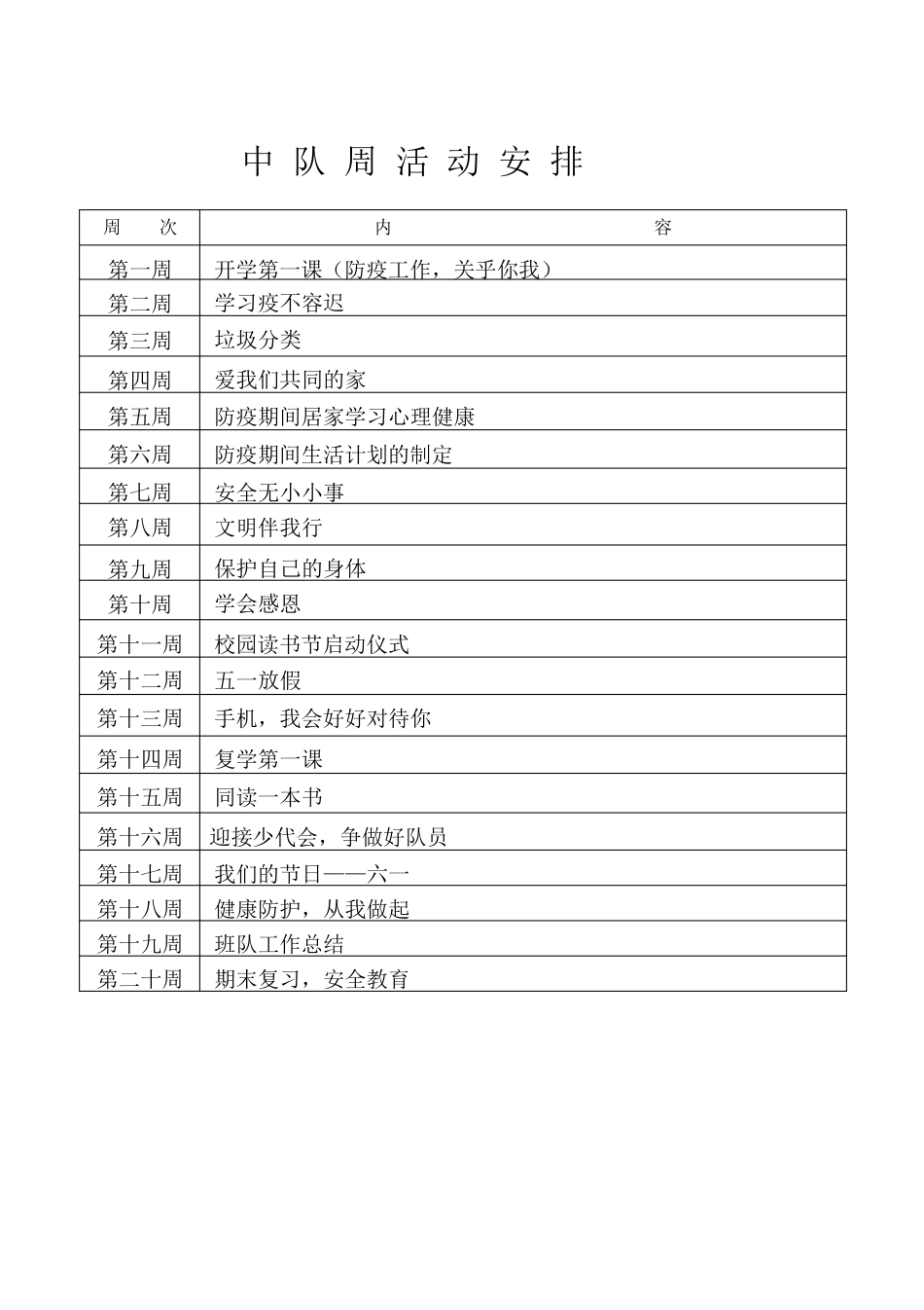 少先队活动记录20篇_第2页
