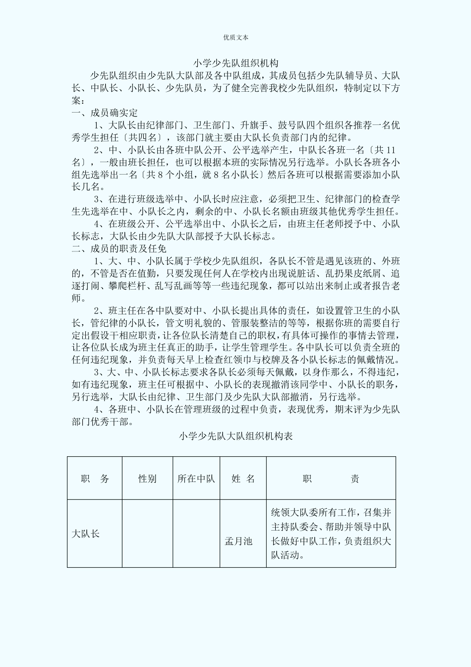 小学少先队组织机构_第1页