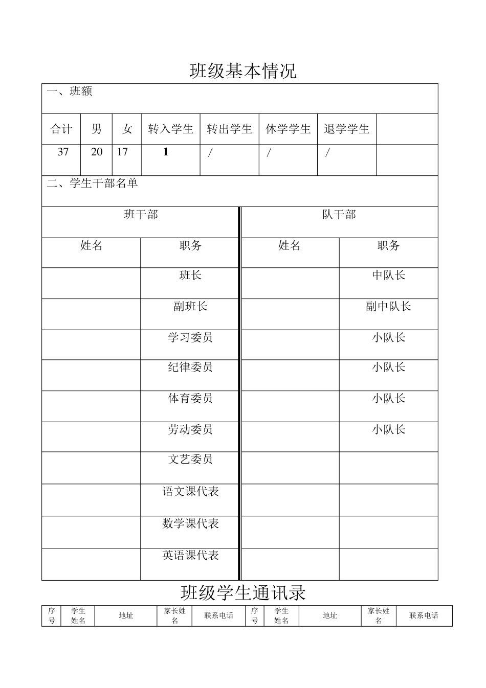 班主任工作手册少先队活动记录_第2页