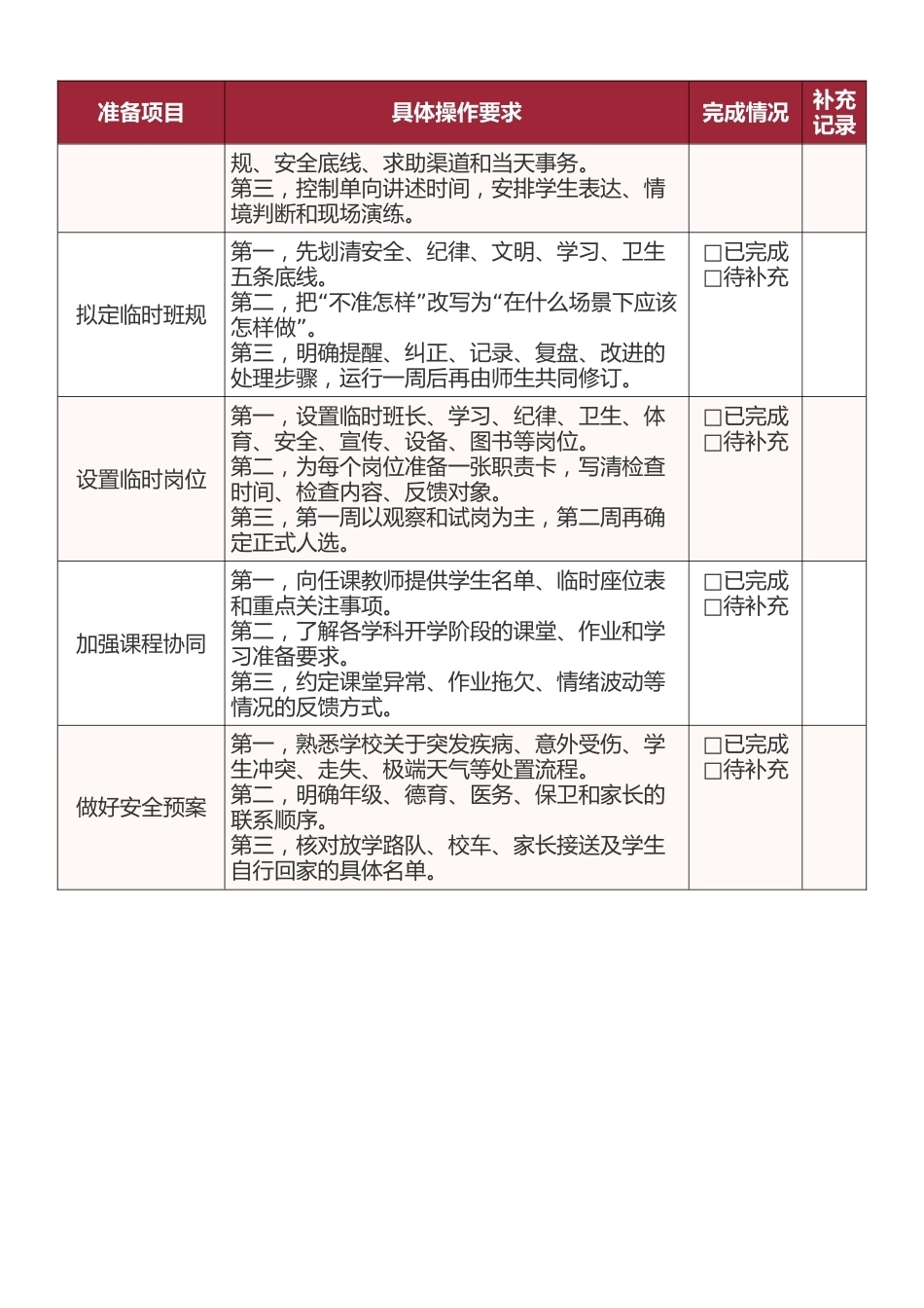 2026年秋季学期班主任开学资料包_第3页