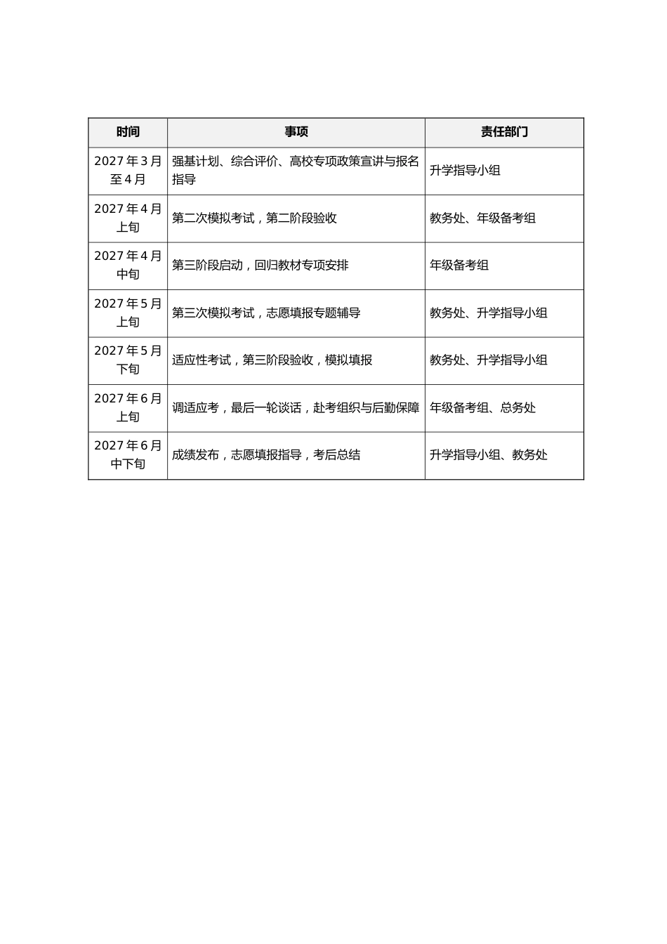 附件:2027届高考备考重要节点日历_第2页