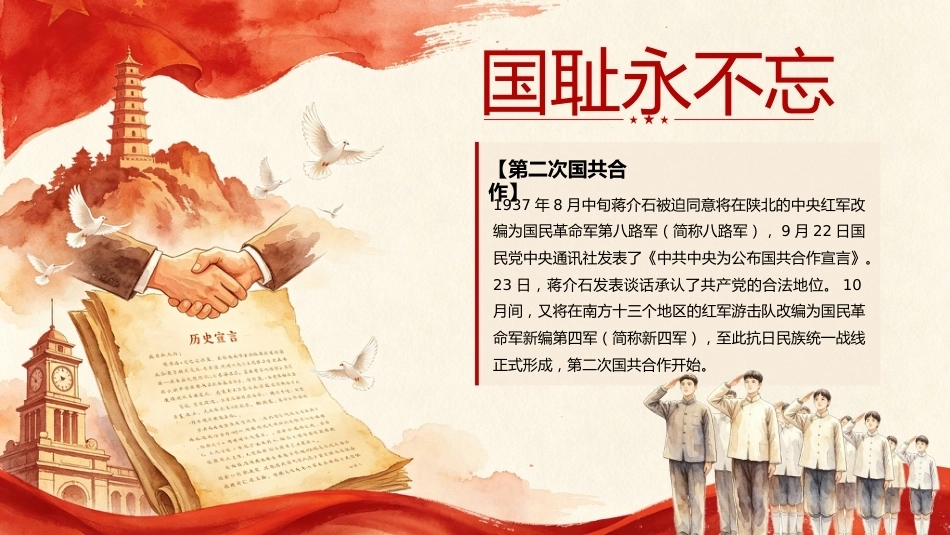 【通用】【爱国教育】纪念九一八主题班会——铭记历史,中国有我_第10页