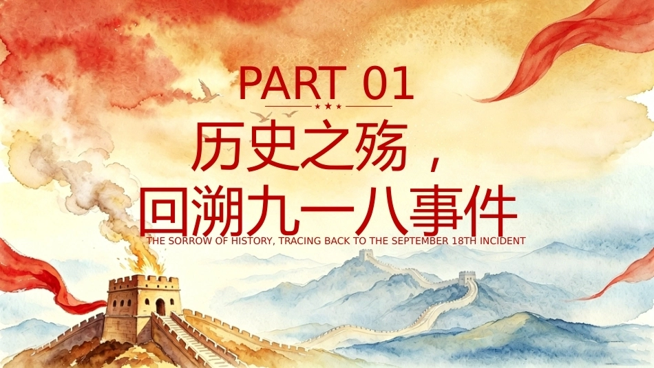 【通用】【爱国教育】纪念九一八主题班会——铭记历史,中国有我_第3页