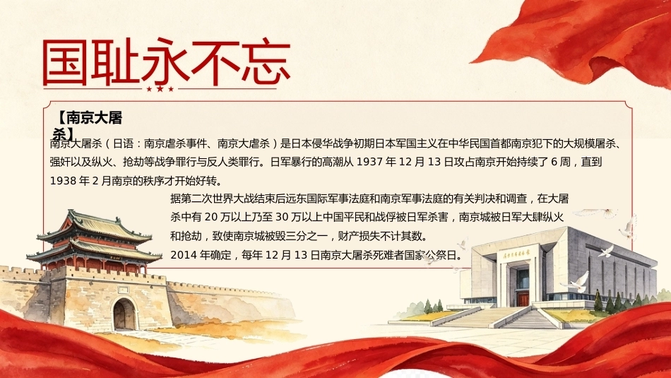 【通用】【爱国教育】纪念九一八主题班会——铭记历史,中国有我_第9页