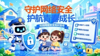 【通用】网络安全教育主题班会——守护网络安全，护航青春成长