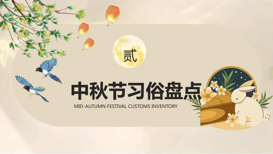 【通用】【传统节日】中秋主题班会ppt1——月圆人团圆_第5页